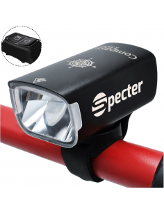 Oświetlenie rowerowe Specter COMPASS 1500 lm USB