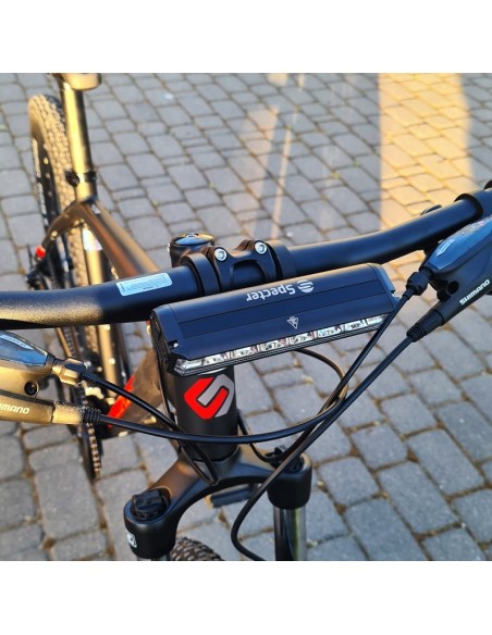 Lampka rowerowa oświetlenie przód Specter EOS620 1400lm 6Led USB Latarka !!