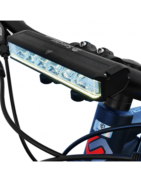 Lampka rowerowa oświetlenie przód Specter EOS620 1400lm 6Led USB Latarka !!