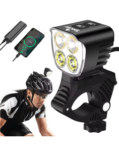 Specter Cirrus 2000lm LED mocna lampa rowerowa i uchwyt typu Go Pro