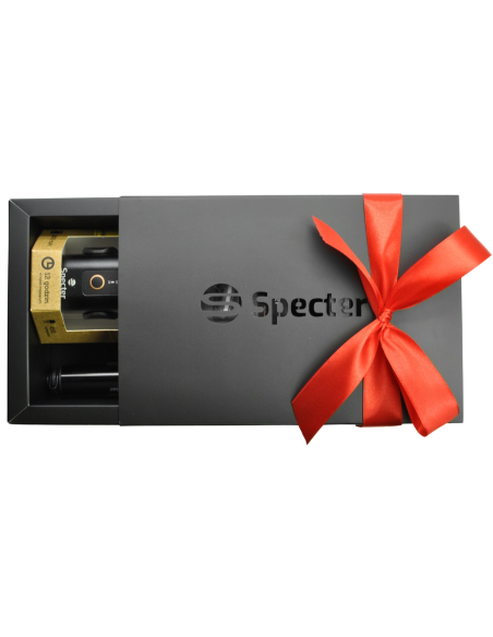 Zestaw lampek ROWEROWYCH przednia Optima450 tył AQY Pompka SPECTER PREZENT