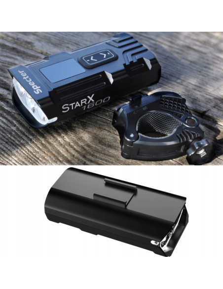 Specter StarX 1600 L lampka 6000mAh POWER BANK latarka