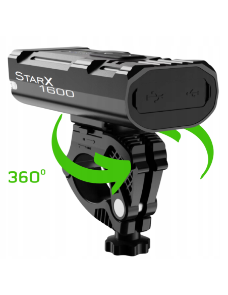 Specter StarX 1600 L lampka 6000mAh POWER BANK latarka
