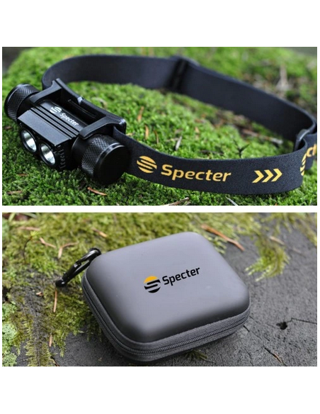 MOCNA LATARKA CZOŁOWA LED CZOŁÓWKA AKUMULATOROWA USB C WODOODPORNA 2000lm