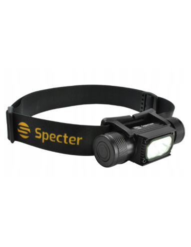 Specter 5LED CZOŁÓWKA AKUMULATOR USB WODOODPORNA 2000lmETUI