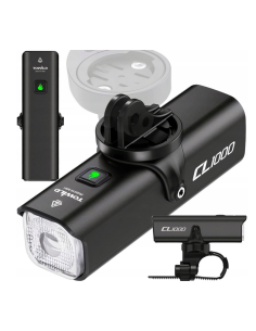 Lampka rowerowa Towild 1000lm 4000mAh PowerBank bezprzewodowy PILOT