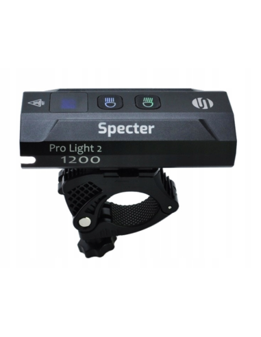 Oświetlenie rowerowe Specter ProLight2 1200lm +Tył Aqy 120lm