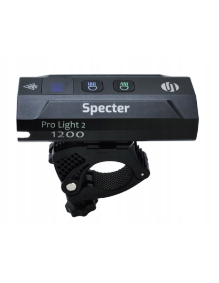 Oświetlenie rowerowe Specter ProLight2 1200lm +Tył Aqy 120lm