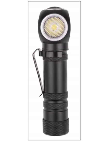 Specter LED CZOŁÓWKA AKUMULATOR USB WODOODPORNA magnes 4tryby 1200L  H6