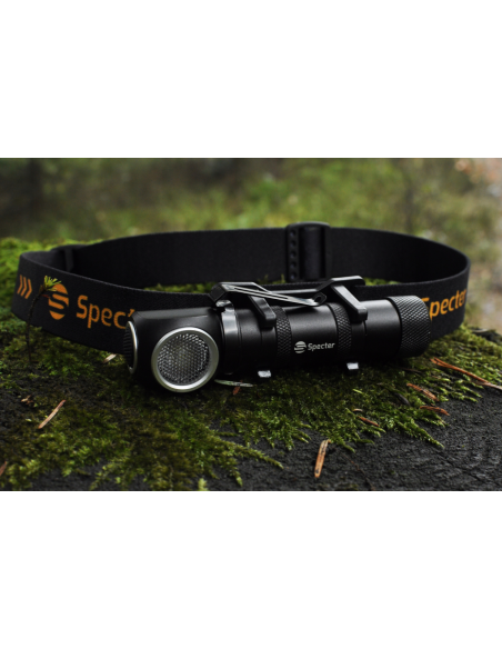 Specter LED CZOŁÓWKA AKUMULATOR USB WODOODPORNA magnes 4tryby 1200L  H6