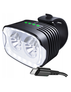OŚWIETLENIE ROWEROWE mocne światło lekka i mała 400lm UMO