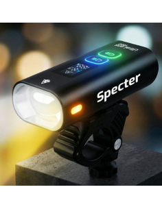 MOCNA LAMPKA ROWEROWA UltraLens1600 lm latarka 5200 mAh PRZÓD POWERBANK 2