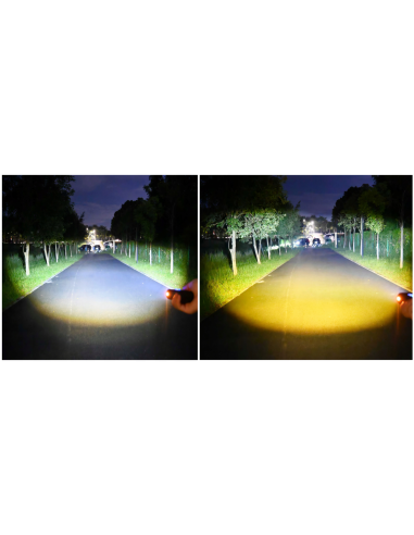 MOCNA LAMPKA ROWEROWA UltraLens1600 lm latarka 5200 mAh PRZÓD POWERBANK