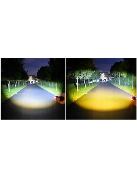 MOCNA LAMPKA ROWEROWA UltraLens1600 lm latarka 5200 mAh PRZÓD POWERBANK