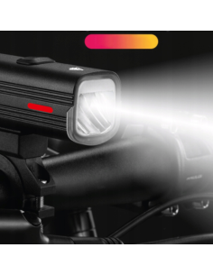 Oświetlenie rowerowe lampka na rower LED MAVERICK 1000 na USB POWER BANK 2