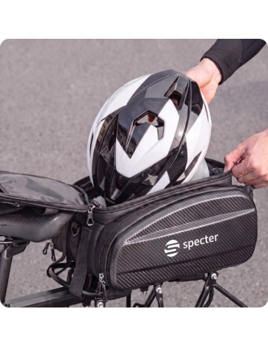 SAKWA ROWEROWA SPECTER 3W1 11L 15L 31L TORBA NA BAGAŻNIK ROWER WODOODPORNA