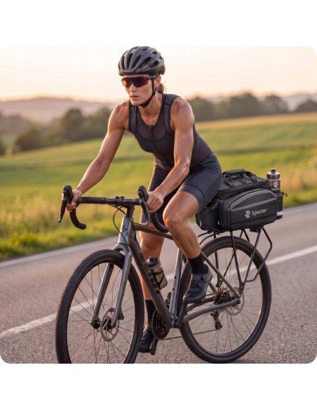 SAKWA ROWEROWA SPECTER 3W1 11L 15L 31L TORBA NA BAGAŻNIK ROWER WODOODPORNA