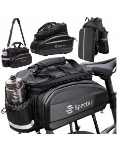 SAKWA ROWEROWA SPECTER 3W1 11L 15L 31L TORBA NA BAGAŻNIK ROWER WODOODPORNA