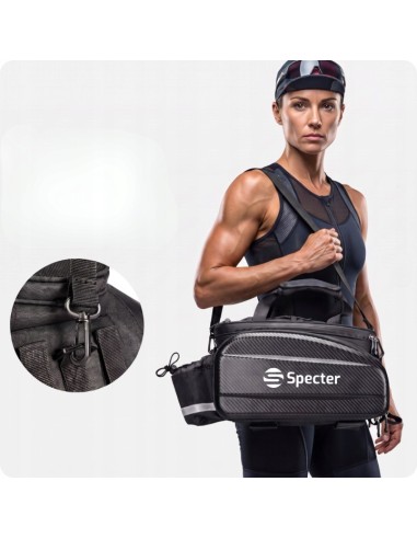 SAKWA ROWEROWA SPECTER 3W1 11L 15L 31L TORBA NA BAGAŻNIK ROWER WODOODPORNA
