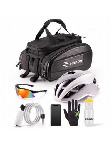 SAKWA ROWEROWA SPECTER 3W1 11L 15L 31L TORBA NA BAGAŻNIK ROWER WODOODPORNA