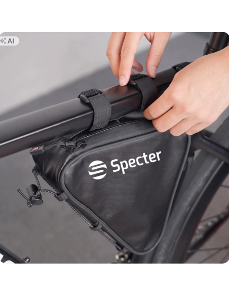 TORBA ROWEROWA POD RAMĘ SIODEŁKO Sakwa na Rower wodoodporna Specter trójkąt