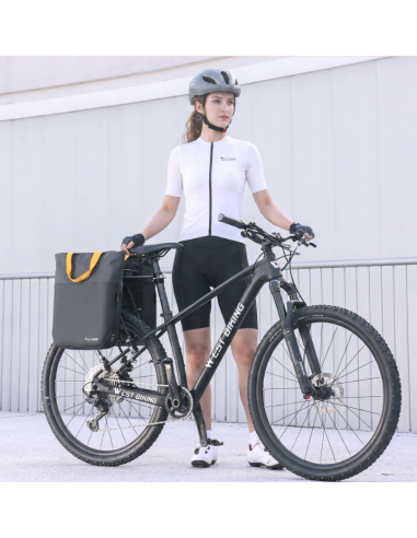 TORBA NA BAGAŻNIK ROWEROWY 11L Sakwa Rowerowa na Rower wodoodporna szybki montaż