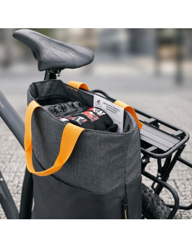 TORBA NA BAGAŻNIK ROWEROWY 11L Sakwa Rowerowa na Rower wodoodporna szybki montaż