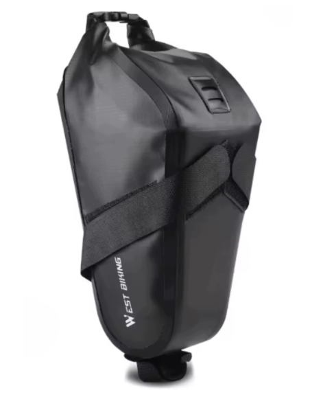 TORBA ROWEROWA POD SIODEŁKO SZTYCĘ Sakwa na Rower wodoodporna 2.3L rolltop
