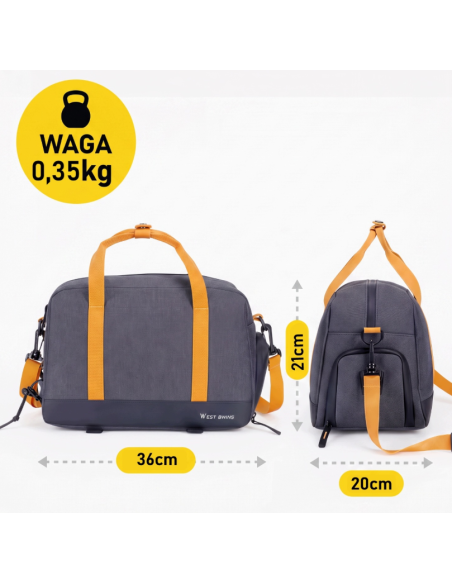 TORBA ROWEROWA SAKWA NA BAGAŻNIK ROWEROWY TYLNA 8,3L KUFER WODOODPORNA