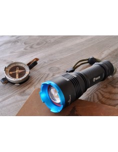 Niebieska lampka rowerowa 2