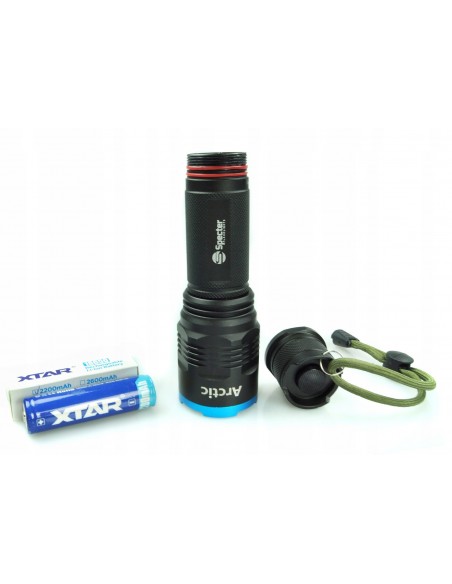 Latarka lampka rowerowa SPECTER BL-S7-L2